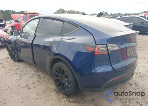 2022 Tesla Model Y Long Range Dual Motor All-Wheel Drive из США, поврежденный, VIN 7SAYGAEE6NF515816